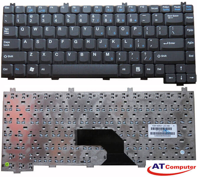 Bàn phím Fujitsu Amilo V2010, L7300 Series. P/N: K011405B2