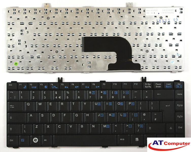 Bàn phím Fujitsu Siemens LA-1703 Series. P/N: K020626B2, 6037B0014726