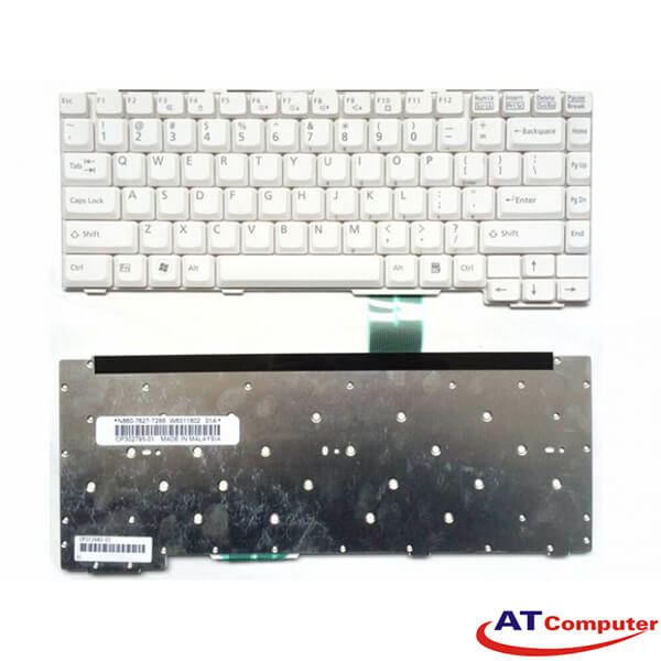 Bàn phím Fujitsu LifeBook A3210, A6110, A6120 Series. P/N: N860-7627-T298, CP302772-01, CP313942-01