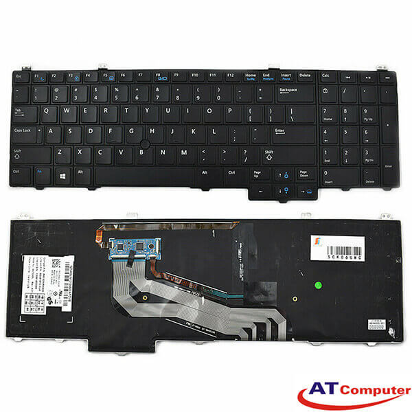 Bàn phím DELL Latitude 5540, E5540, 15-5000 Series. P/N: 0ND8V6 LW, 4WWRH, 0GDXYV, 76X2J