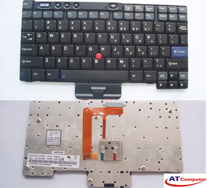 Bàn phím IBM ThinkPad X40, X41 Series. Part: 39T0927, 42T3008, 93P4621, 93P4620, 58TZID, 39T0837, 9720R9, 39T0806, 11S39T0837Z1ZAJC9720R9