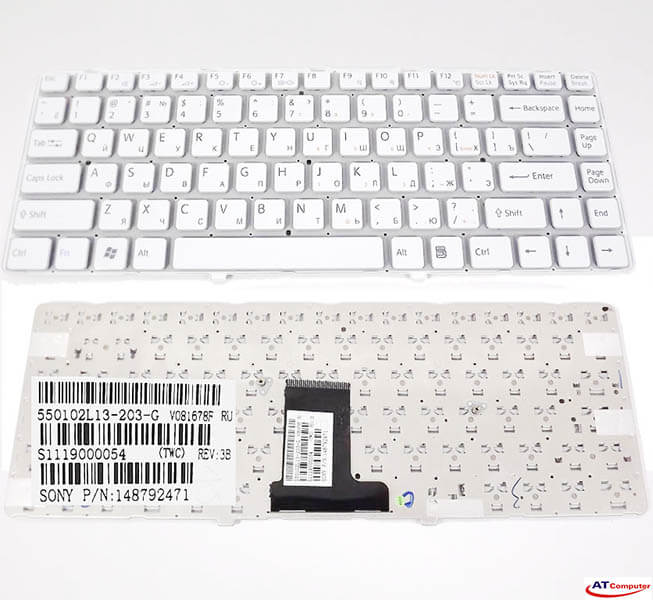 Bàn phím Sony Vaio VPC-EA Series. Part: 148792031, 148792021, MP-09L13US-886