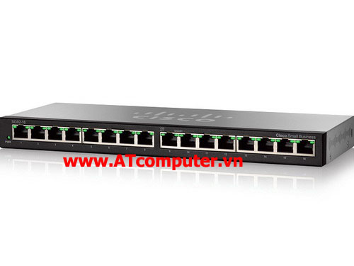 Cisco SG92-16-AS 16-Port Desktop Gigabit Switch Unmanaged