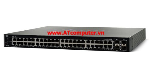 Cisco SRW248G4-K9-EU SF300-48 48-port 10/100 Managed Switch with Gigabit Uplinks