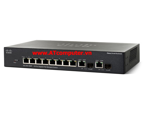 Cisco SRW2008MP-K9-EU SG300-10MP 10-port Gigabit Max-PoE Managed Switch