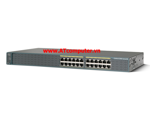 Cisco WS-C2960-24-S Catalyst 2960 24 10/100 LAN Lite Image