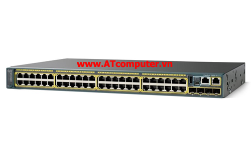 Cisco WS-C2960S-48TS-L Catalyst 2960S 48 GigE, 4 x SFP LAN Base