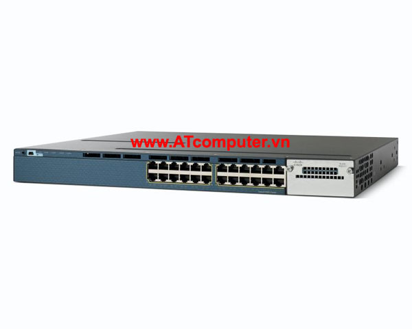 Cisco WS-C3560X-24P-E Catalyst 3560X 24 Port PoE IP Services