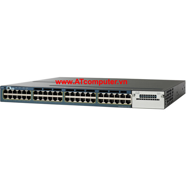 Cisco WS-C3560X-48PF-E Catalyst 3560X 48 Port Full PoE IP Services