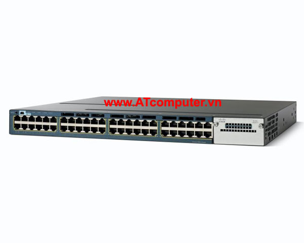 Cisco WS-C3560X-48PF-L Catalyst 3560X 48 Port Full PoE LAN Base