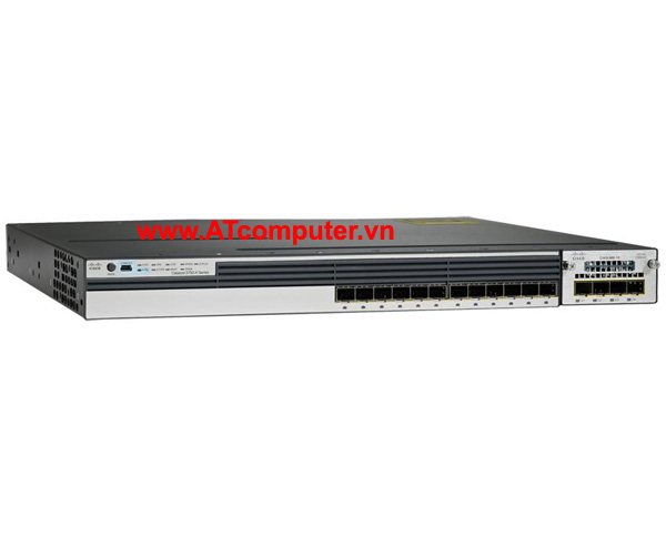 Cisco WS-C3750X-12S-S Catalyst 3750X 12 Port GE SFP IP Base