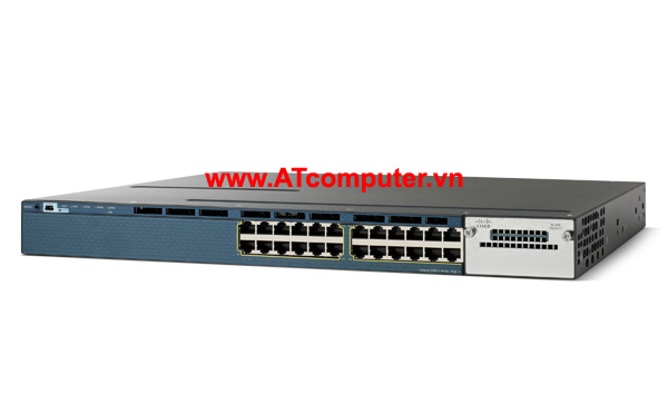 Cisco WS-C3750X-24P-E Catalyst 3750X 24 Port PoE IP Services