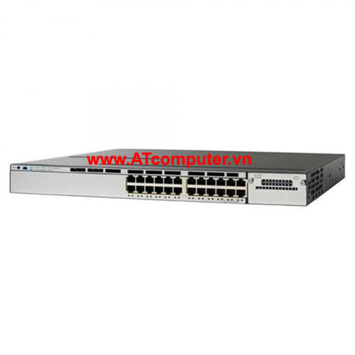 Cisco WS-C3750X-24T-S Catalyst 3750X 24 Port Data IP Base