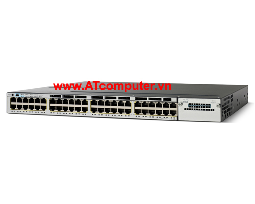 Cisco WS-C3750X-48P-E Catalyst 3750X 48 Port PoE IP Services