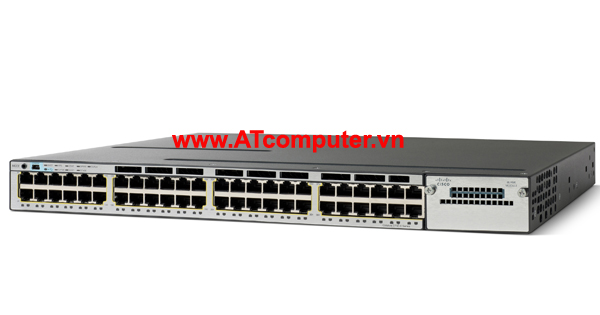 Cisco WS-C3750X-48T-E Catalyst 3750X 48 Port Data IP Services