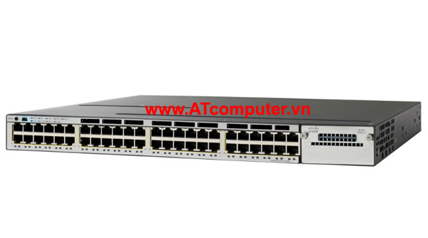 Cisco WS-C3750X-48T-L Catalyst 3750X 48 Port Data LAN Base