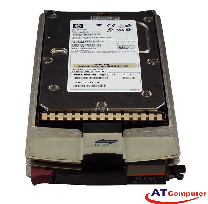 HP 73GB FC 15K 3.5. Part: AE200A, HIT-5529291-A, XP20000