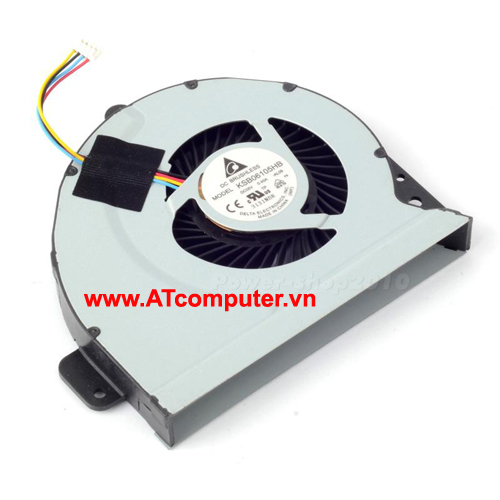 FAN CPU ASUS A43, A53, A83, A84, K43, K53, K84, X43, X53, X84 Series. Part: UDQFZJA02DAS, KSB06105HB