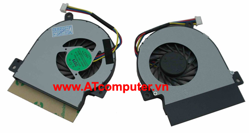 FAN CPU ASUS  EEE PC 1215, 1215T, 1215P, 1215N, 1215B, 1215Tl Series. Part: AB05105HX69DB00, KDB04505HA