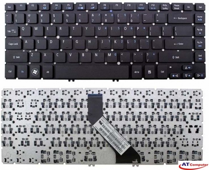 Bàn phím Acer Aspire V5-472 Series. P/N: 60.M3BN1.031, NKI141301S