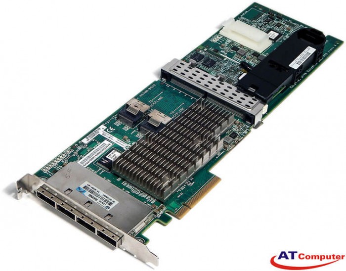 HP Smart Array P812 1GB FBWC 2-ports Int 4-ports Ext PCIe x8 SAS Controller, Part: 487204-B21