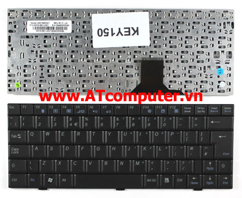 Bàn phím Packard Bell Bell Easy Note BG45, BG46 Series. P/N: V021562DK1, 0KN0-691IT01
