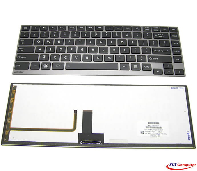 Bàn phím Toshiba Portege U800, U900, Z835, Z930, Z935 Series. Part: AETEAU01020-US, AEBU6U00020-US, N860-7835-T001