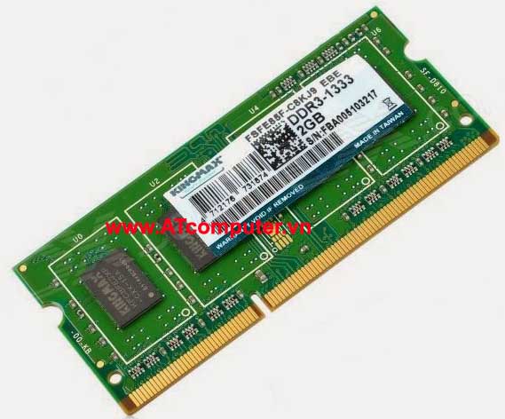 RAM KINGMAX 2GB DDR3L 1600MHZ For LAPTOP Haswell (1.35V)