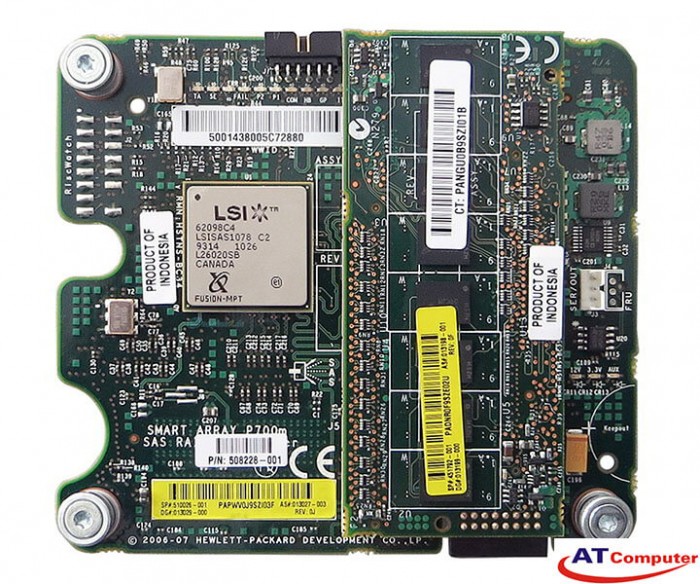 HP Smart Array P700m 512MB 4-ports Ext PCIe x8 SAS Controller, Part: 508226-B21