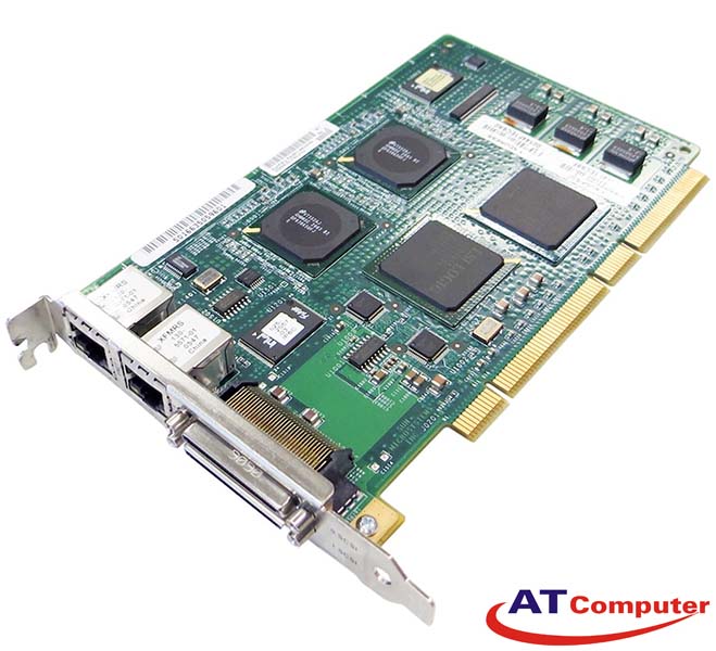 SUN Dual Port Gigabit Ethernet Dual SCSI Ultra-2 PCI Adapter, Part: X4422A, 501-6635