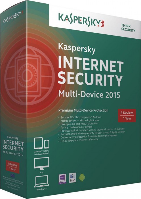Kaspersky Internet Security 2015 (3 User)