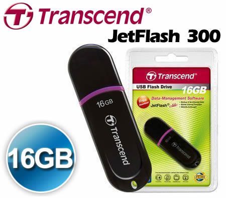 USB Transcend 16GB USB 2.0 Flash Drive 