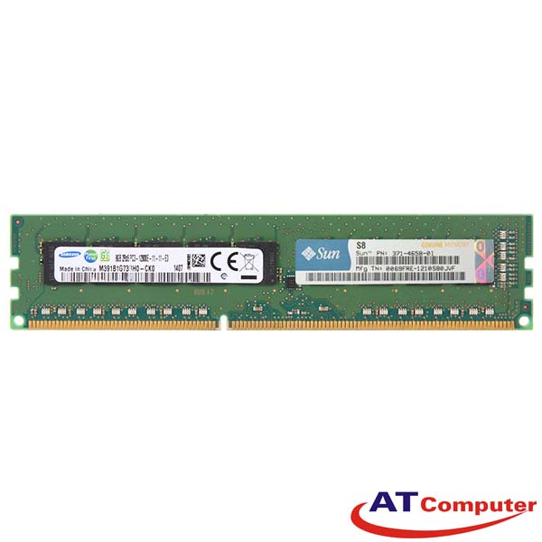 RAM SUN 8GB DDR3-1600Mhz PC3-12800 RDIMM ECC. Part: 7100790