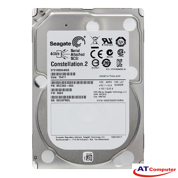 SEAGATE 600GB SAS 10K 6Gbps 2.5. Part: ST600MM0026