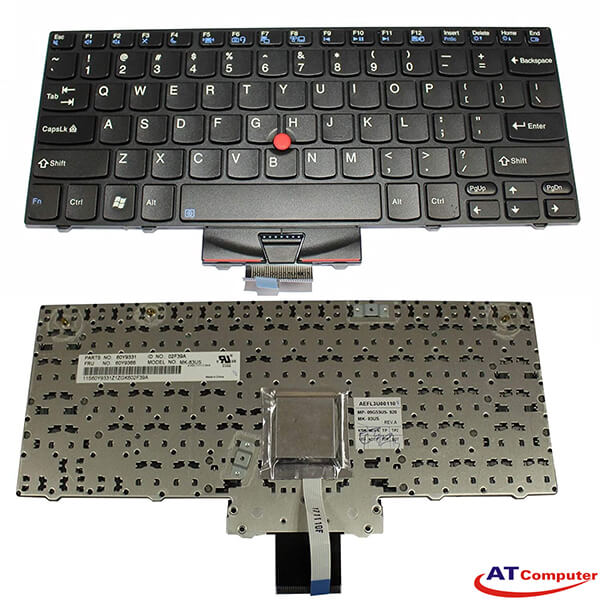 Bàn phím IBM ThinkPad X100, X100E, X120, X120E Series. Part: 60Y9877, 60Y9912, 45N2971, 60Y9326, 60Y9366, 60Y9396