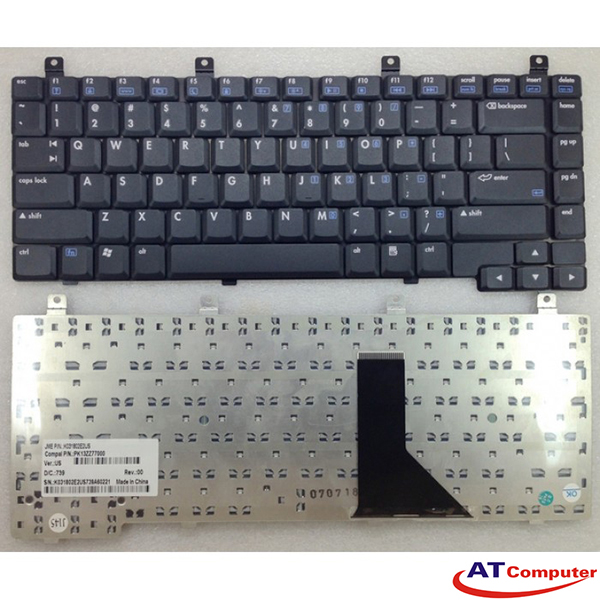 Bàn phím HP Pavilion ZV5000, R3000t, R3200, NX9100 Series. Part: 350187-001, 350787-001