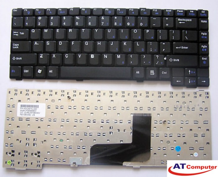 Bàn phím Gateway MX6930, MX6960, CX2700, M255, NX570, NX260, C-5815 Series. Part: AECA6TAU220, K030946P1, V030946BS1