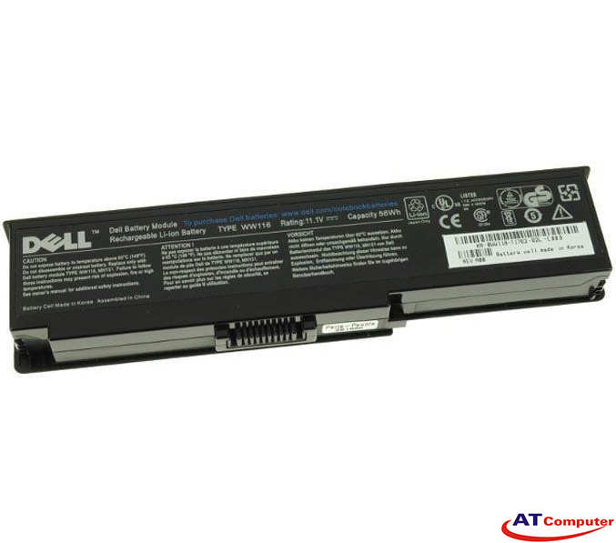 PIN DELL Vostro 1400, 1420, Inspiron 1400, 1410, 1420. 6Cell, Oem, Part: 312-0543, 312-0580, KX117, MN151