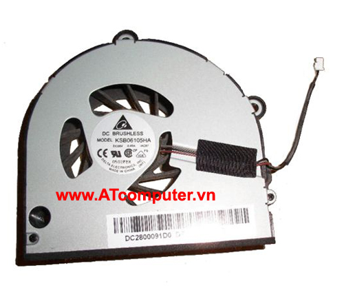 FAN CPU TOSHIBA Satellite C650, L650, L670 Series. Part: UDQFLZP03C1N, AB7905MX-EB3, V000210960, KSB06105HA