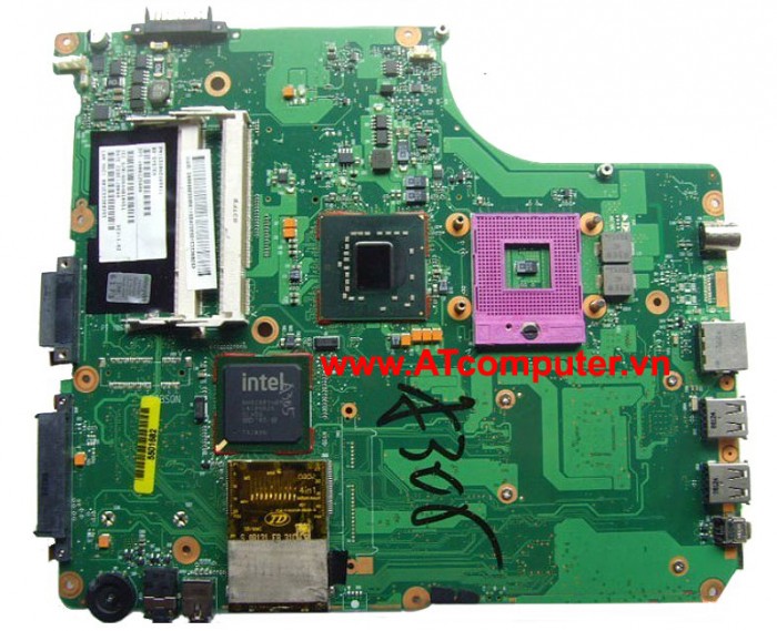 Mainboard TOSHIBA Satellite A300, A305 Series, Intel 965, VGA share, 2 HDD, Part: A000004510