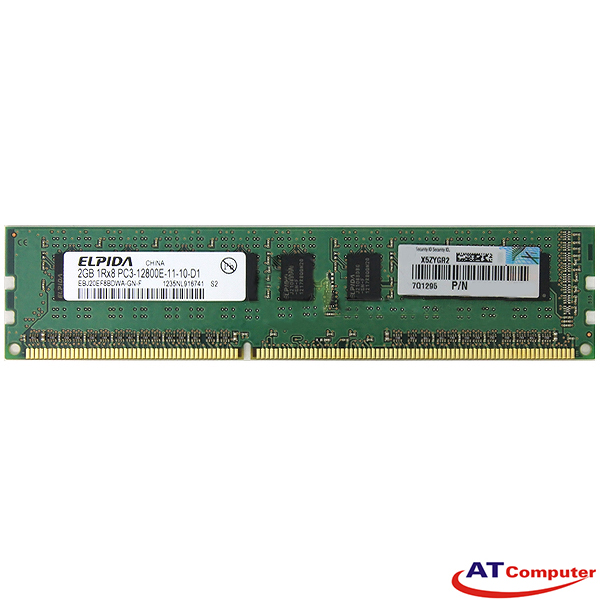RAM FUJITSU 2GB DDR3-1600Mhz PC3-12800 1RX8 ECC. Part: S26361-F3694-L513