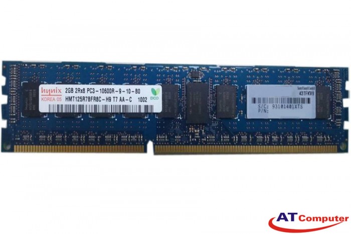 RAM FUJITSU 2GB DDR3-1333Mhz PC3-10600 RG D ECC. Part: S26361-F3336-L514