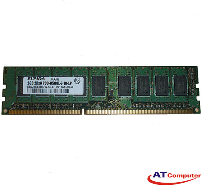 RAM FUJITSU 2GB DDR3-1066Mhz PC3-8500 UB ECC. Part: S26361-F3995-L513
