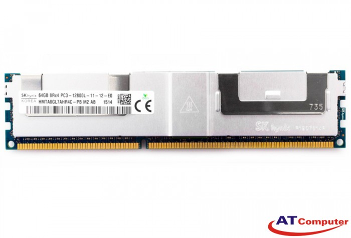 RAM DELL 64GB DDR3L-1600MHz PC3L-12800L Eight Rank ECC. Part: A7563648
