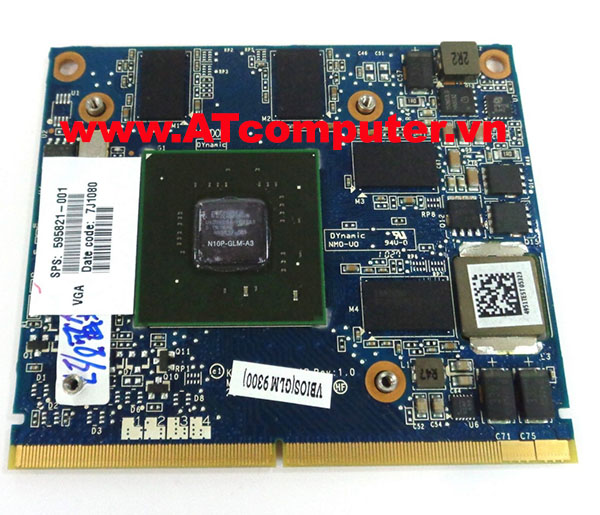 Card Màn Hình HP EliteBook 8540w NVIDIA Quadro FX 880M 1GB