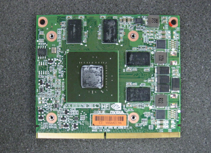 Card Màn Hình HP EliteBook 8560w NVIDIA Quadro 2000M 2G