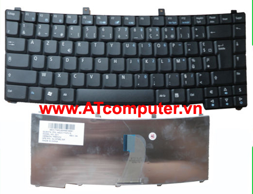 Bàn phím Acer TravelMate 5538, 5542, 8204, 8205, 8215 Series. Part: AEZC3G00010, 9J.N7082.60G