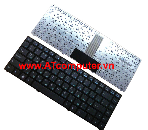 Bàn phím Asus EEE PC 1201 Series. Part: UJB0G 0KN0-G61GE03, 04GNUP2KGE10-3, 9J.N2K82.B0G