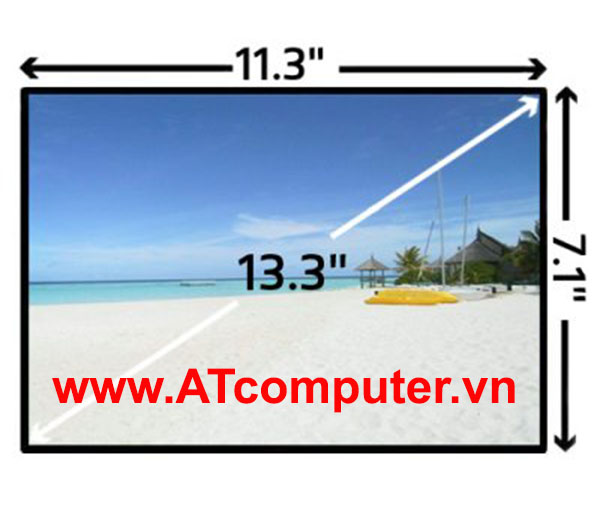 Màn hình LCD 13.3, Wide. 1280x768dpi, 30 Pin