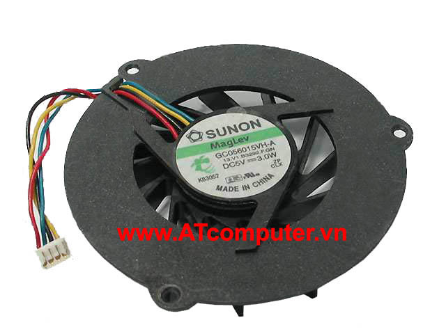 FAN CPU ASUS F3, F3J, A8, Z53, Z99, X53S, M51. Part: 13.B2239.F.GN, DFB501005H20T, GC055515VH-A